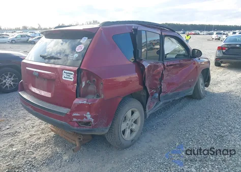 2014 Jeep Compass Sport из США, поврежденный, VIN 1C4NJCBAXED800783